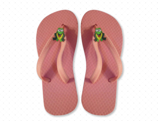 Pink wholesale flip-flops