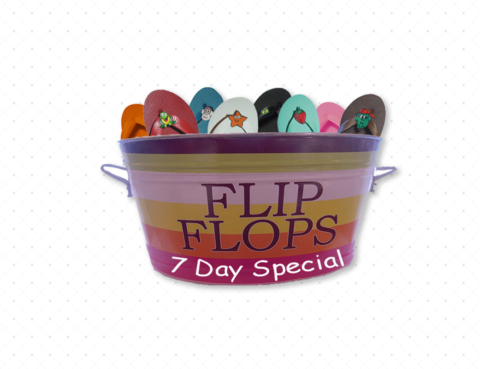 Flip-Flops Bucket