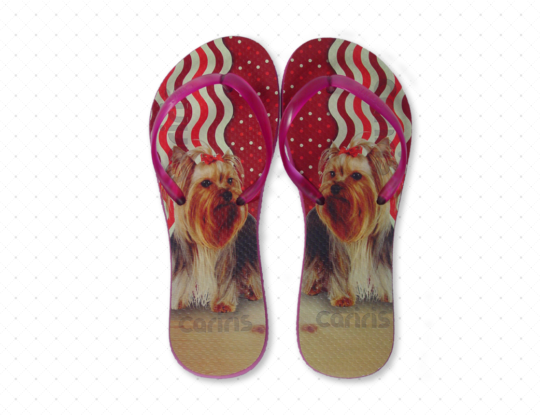 Lilly RS | Dog Lovers Flip Flops | Wholesale Rubber Flip Flops
