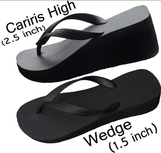 Wedding Wedge | Rubber High Heel Flip 