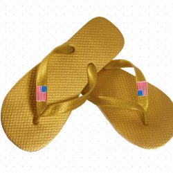 USA Gold Flip-Flop