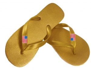 American Flag Flip-Flops